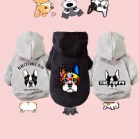 ZZOOI Winter Warm Dog Clothes Cotton Hoodies Clothes for Dogs Pet clothing for Small medium dogs Costumes Coat For Cat French Bulldog