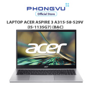 Máy tính xách tay Laptop Acer Aspire 3 A315-58-529V i5-1135G7 Bạc -
