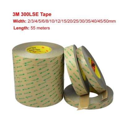 2/3/4/5/6/8/10/12/35mm 3M 300LSE Super Sticky Strong Double-sided Adhesive Heavy Duty Tape 55m for Cell Phone LCD Lens Digitizer