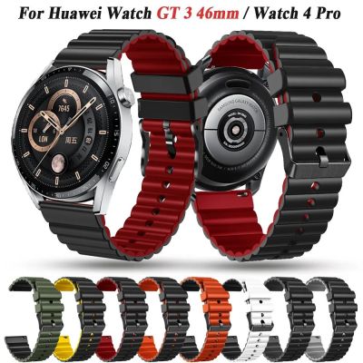 สาย22มม. สำหรับ Huawei Watch4 GT3 Se GT2 3 Pro Runner 46มม. สายรัดข้อมือนาฬิกาอัจฉริยะ Suunto 5 Peak / 9Peak Accessories