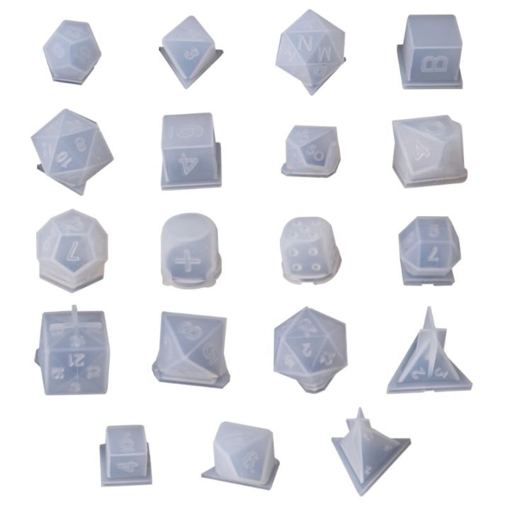 diy-crystal-epoxy-mold-dice-fillet-shape-multi-spec-digital-game-high-mirror-silicone-mould-making-accessories