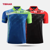 Tibhar 02303 Men Women Ping Pong T-shirt Short Sleeve Shirts Clothes Sportswear Top Table Tennis T Shirt