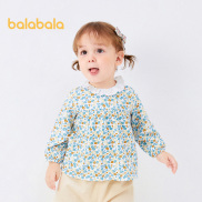 balabala Baby Girl T shirt Autumn Long Sleeve Shirt Cotton Comfortable