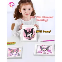 1set PMMA DIY Diamond Painting, Cute Cartoon Figure Design DIY Diamond  Painting For Home