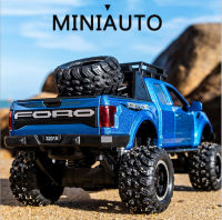 1:32 Ford Raptor F150รถโลหะผสมรุ่นสำหรับรถบรรทุกเด็กของเล่นสำหรับ Kids Toys สำหรับชายรถของเล่นรถบิ๊กฟุตของเล่นโมเดล