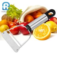 FURGERIN Zester Peepler potato peeler Vegetable Stainless Steel Zester Apple Peelers the goods for kitchen tools gadgets Silver Graters  Peelers Slice