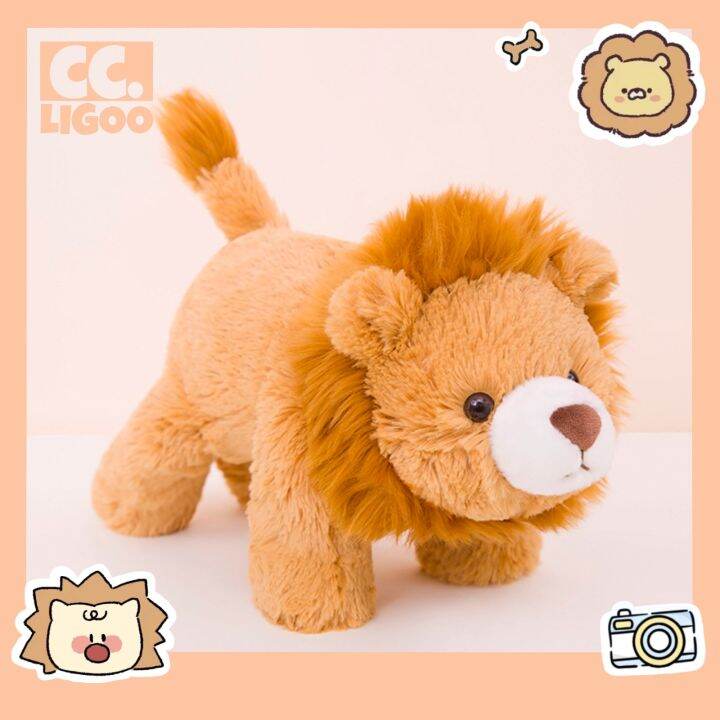 Lion Stuffed Toys Animal World Cute Plush Toys Plush Animal Toy Plush