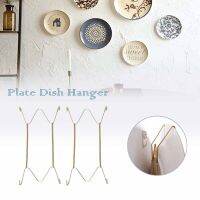 [hot]▦✴☽  Wall Plates Hanger W Type Decoration Crafts Holder Invisible 6/7/8/10/12/14/16 Inch