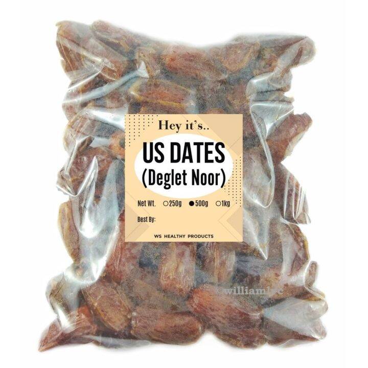 Pitted Dates (Deglet Noor variety from USA) 500g 1kg Lazada PH