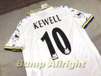 Retro : เสื้อบอลย้อนยุค Vintage ลีดส์ ยูไนเต็ด เหย้า 1998 LEEDS United Home 1998 + 10 KEWELL และอาร์มพรีเมียร์ !!