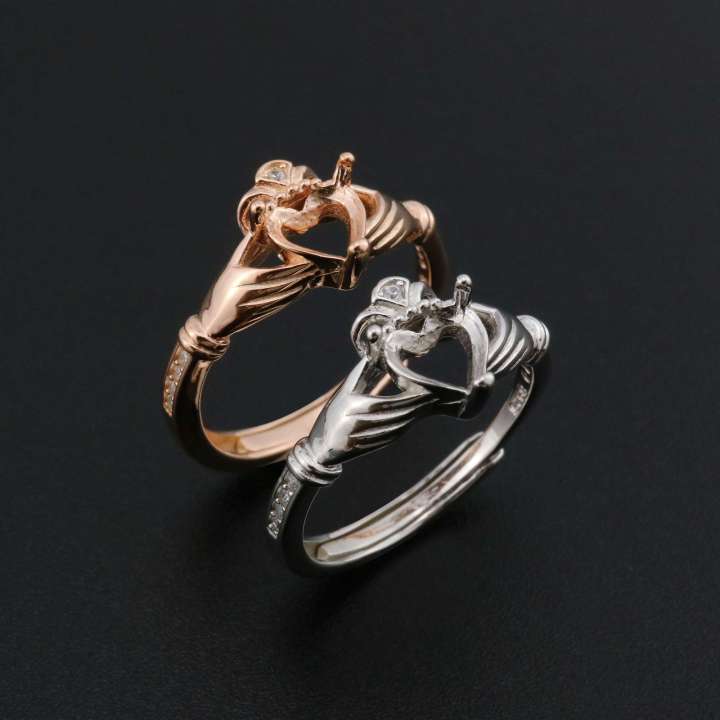 6mm-heart-prong-claddagh-ring-settings-rose-gold-plated-solid-925-sterling-silver-adjustable-ring-bezel-for-gemstone