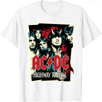 Pure 2023 Acdc New Cotton T-shirt 100% Cotton Printed T-shirt Fashion Versatile Style