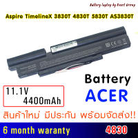 BATTERY ORG ACER TimelineX แบตเตอรี่เอเซอร์ 4830 4830TG 5830T 3830TG 4830T 5830TG 3830T 3INR18 /65-2 AS11A3E AS11A5E