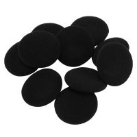 10 pcs sponges protective measures soft black ear cover cushion for headphone