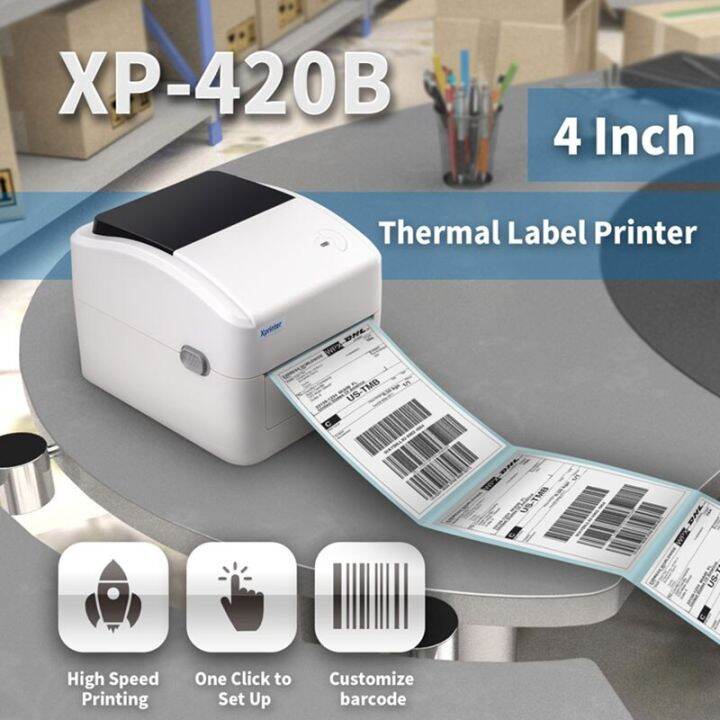 XPrinter 4inch Shipping Label/Express/Thermal Barcode Printer 152MM/S