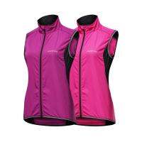 น้ำหนักเบากันน้ำขี่จักรยาน Gilet ผู้หญิง Mtb จักรยานเสื้อกั๊ก Windproof ภูเขาจักรยานเสื้อผ้าระบายอากาศสะท้อนแสงกีฬา