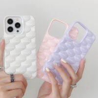 สีทึบแฟชั่นฝาหลังป้องกัน2023สไตล์ใหม่ YJJ สำหรับ iPhone 14 11 12 13 Pro Max Candy Fish Scale เคสโทรศัพท์กันกระแทก