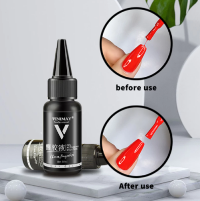 พร้อมส่ง (1ชิ้น)น้ำยาเติมสีเจล เติมใส่สีเจลเล็บไม่หนืด VINIMAY 30ml by vnm_thailand