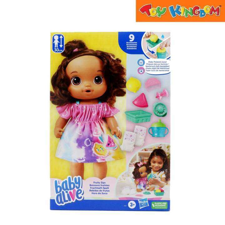 Baby Alive Make Pretend Juice Fruity Sips Lemon Dolls | Lazada PH