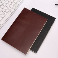 A5 Vintage Notebook Business PU Leather Soft Notebook 200 Sheets Paper