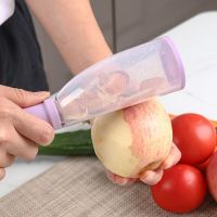 Storage Type Peeling Knife Peeling Knife With Storage Tube Peeler Peeling Apple Supplies Multifunctional Household Peeling Knife Graters  Peelers Slic