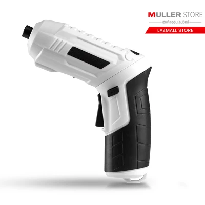 ดูภาพ Muller สว่านไฟฟ้า สว่านไร้สาย ไขควงอเนกประสงค์ ไขควงไฟฟ้าขนาดเล็ก การเจาะและการน๊อตสามารถทำได้ง่าย ขนาดกะทัดรัด / มีประสิทธิภาพ / มีฟังก์ เพิ่มเติม Muller สว่านไฟฟ้า สว่านไร้สาย ไขควงอเนกประสงค์ ไขควงไฟฟ้าขนาดเล็ก การเจาะและการน๊อตสามารถทำได้ง่าย ขนาดกะทัดรัด / มีประสิทธิภาพ / มีฟังก์