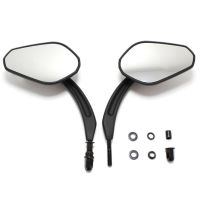 2 Piece Motorcycle Rearview Mirror Adjustable Motorcycle Side Mirrors for Harley Davidson Cross Bones 2008-2009 Mirrors