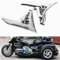 Chrome Triangle Cover For Honda Wing GL 1800 GL1800 2001-2011 Chrome Left Right Motorcycle Parts Modified Essories