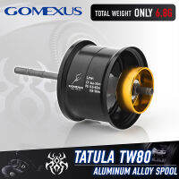 Gomexus แกนตกปลาแบบตื้นสำหรับ Daiwa Tatula TW 80รอกเบ็ดตกปลาสายม้วนถ้วยกลิ้งอะไหล่