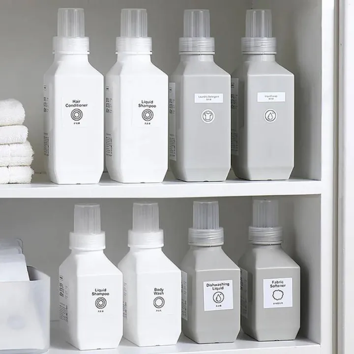 Large Laundry Liquid Refillable Bottle Laundry Detergent Dispenser