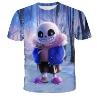 Children Undertale Game TShirt Cartoon Anime Graphic Short Sleeves Boys Girls Baby Print Cartoon Tees 1-14 Years Kids Clothes