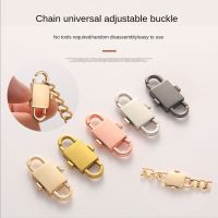 【cw】 Mountaineering Buckle Chain Adjustable Alloy Lock Anti Theft 1