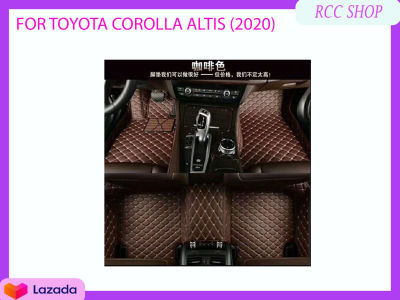 พรมปูพื้นเข้ารูป 6D Premium Fitted Leather Mats FOR TOYOTA COROLLA ALTIS (2020)