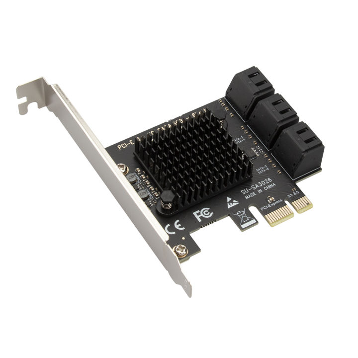 asm1064-sata-pcie-adapter-246-port-sata-iii-to-pci-express-3-0-x1-controller-expansion-card-adapter-video-card-cable-extender