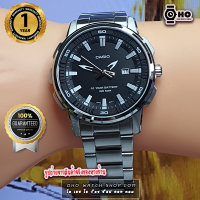 ของแท้100% นาฬิกา คาสิโอ CASIO รุ่น MTP-E195D-1A MTP-E195-1A MTP-B200M-1E MTP-B200M-7E MTP-B200D-7E MTP-B200D-1E MTP-E195 MTP-B200 นาฬิกาข้อมือ นาฬิกาผู้ชาย สายสแตนเลส  ประกัน1ปี ร้าน T4U