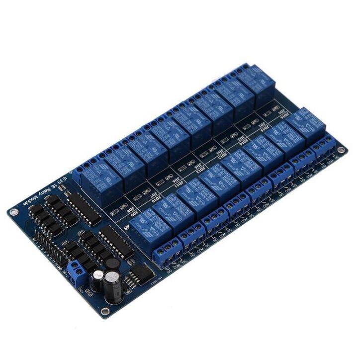 รีเลย์16ช่อง5v-12v-บอร์ดสำหรับ-arduino-pic-avr-mcu-dsp-แขน-plc-ควบคุม