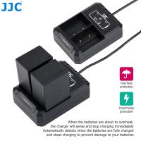 ZZOOI JJC USB Dual Battery Charger for Fujifilm GFX 100 GFX 50S GFX 50R Camera Replaces Fuji NP-T125 Power Accessories