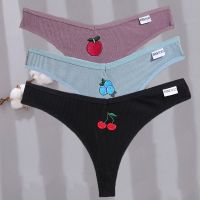 【cw】 New Embroidery G-string Cotton Women  39;s Panties Color - Aliexpress