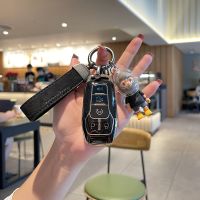 Keyless พวงกุญแจหนัง TPU Mondeo Mustang ฟิวชั่นฝาครอบสำหรับ Ford เคสกุญแจรถยนต์ F150 Explorer Edge 2015 2016 2017 2018 2019