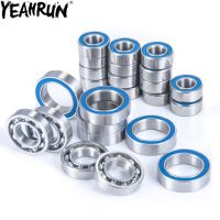 YEAHRUN 24PCS Complete Bearings Kit for Element RC Enduro Sendero RTR Blue Ball Bearing Upgrade Parts