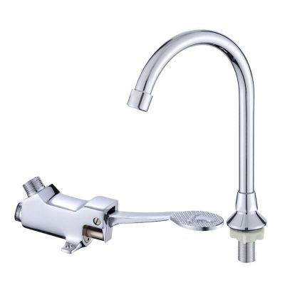 【Fonta เครื่องมือ Shop】Foot ควบคุมคันเร่งวาล์วอ่างล้างจานครัวก๊อกน้ำ Water Tap แนวตั้งอ่างล้างหน้าสวิทช์ก๊อกน้ำก๊อกน้ำเย็น