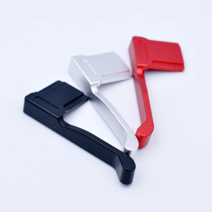 Thumbs up Hot Shoe Grip for Fuji Fujifilm X100V Camera Black Red Silver Aluminum Lazada PH