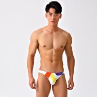 Half-Hip Men Swimming Trunks y Swim Shorts For Men Swimwear Bathing Suit Beah Short Swimsuit Surfing Briefs Sunga Masculina