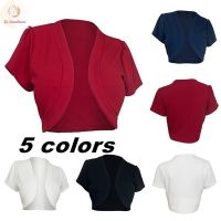 Women Short Sleeve Slim Cardigan Jacket Sunscreen Waistcoat