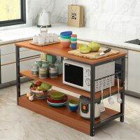 [COD] seasoning floor-to-ceiling multi-layer microwave oven shelf bowl cupboard home economical space-saving