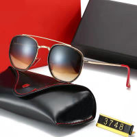 Fashion Classic Vintage Brand Sunglasses Women Men TR90 Metal Alloy Reinforced HD Glass Lens Vacuum Plating Oculos De Sol 3748