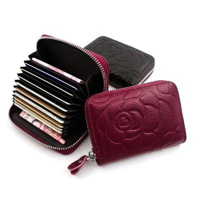 【CC】✥✑  Print Card Wallet Pu Leather Bits Organ Holder Position Type ID Small Coin Purse