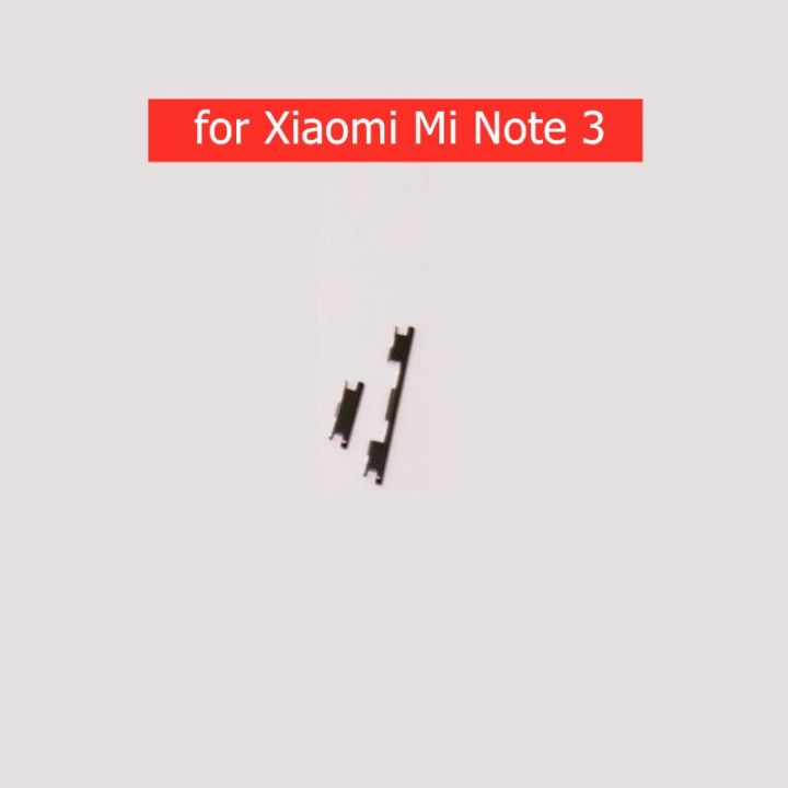 สำหรับ Xiaomi Mi Note ปุ่มคีย์ด้านข้าง3ปุ่มปรับระดับเสียงเปิดออกกุญแจสวิตช์เปลี่ยนอะไหล่ซ่อม