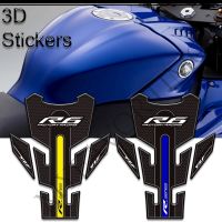 สติกเกอร์ HOTnew Decals ป้องกันถังแผ่นรองด้านข้างจับน้ำมันเชื้อเพลิงชุดเข่าสำหรับ YAMAHA YZF-R6 YZF R6 YZFR6 2017 2018 2019 2020 2021 2022