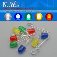 【CW】✻  10pcs 10mm Assorted 5 Colors F10 0.75W Diffused Round Emitting Diode